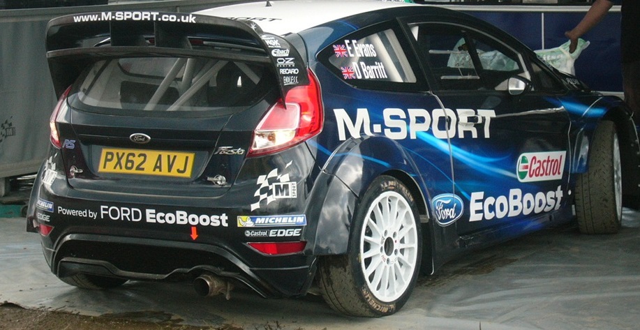 Bakvinge Fiesta WRC 12